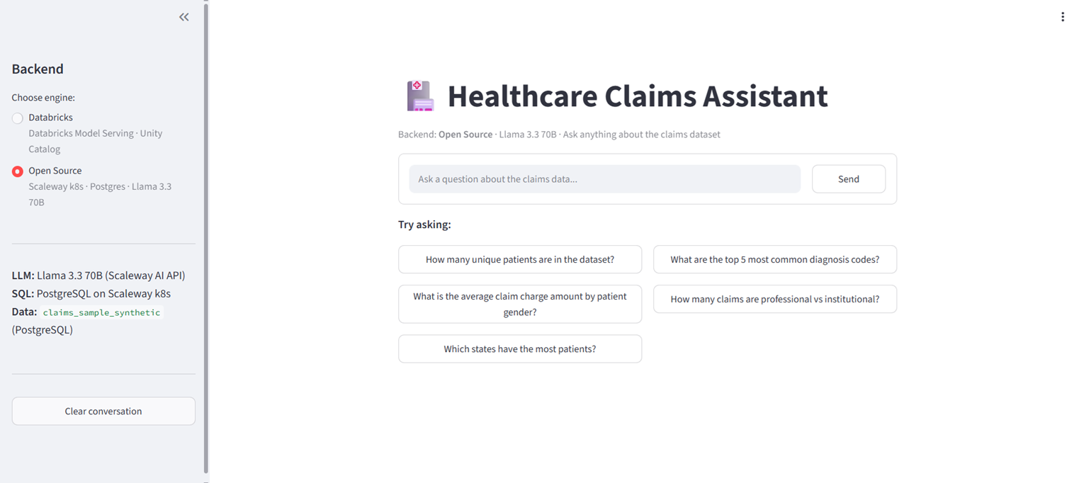 Healthcare Claims Assistant
